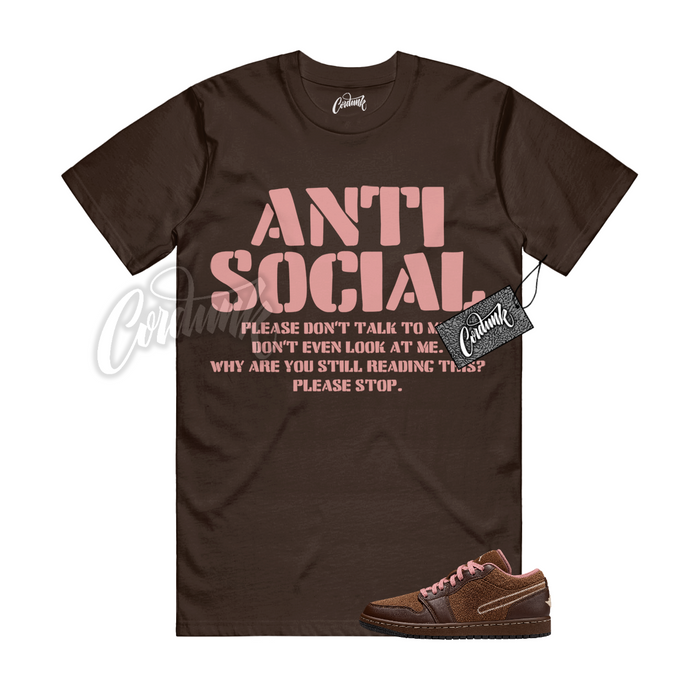 Jordan 1 Cacao Wow Matching Shirt