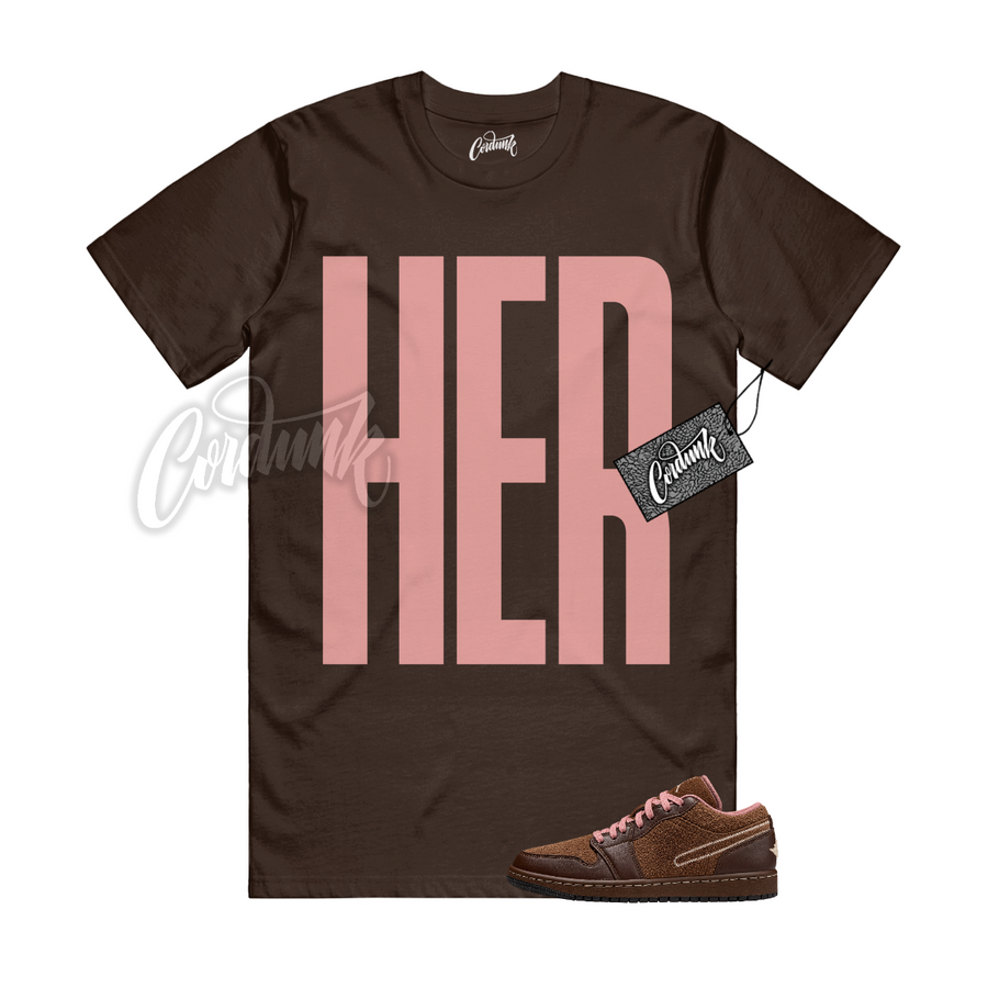 Jordan 1 Cacao Wow Matching Shirt