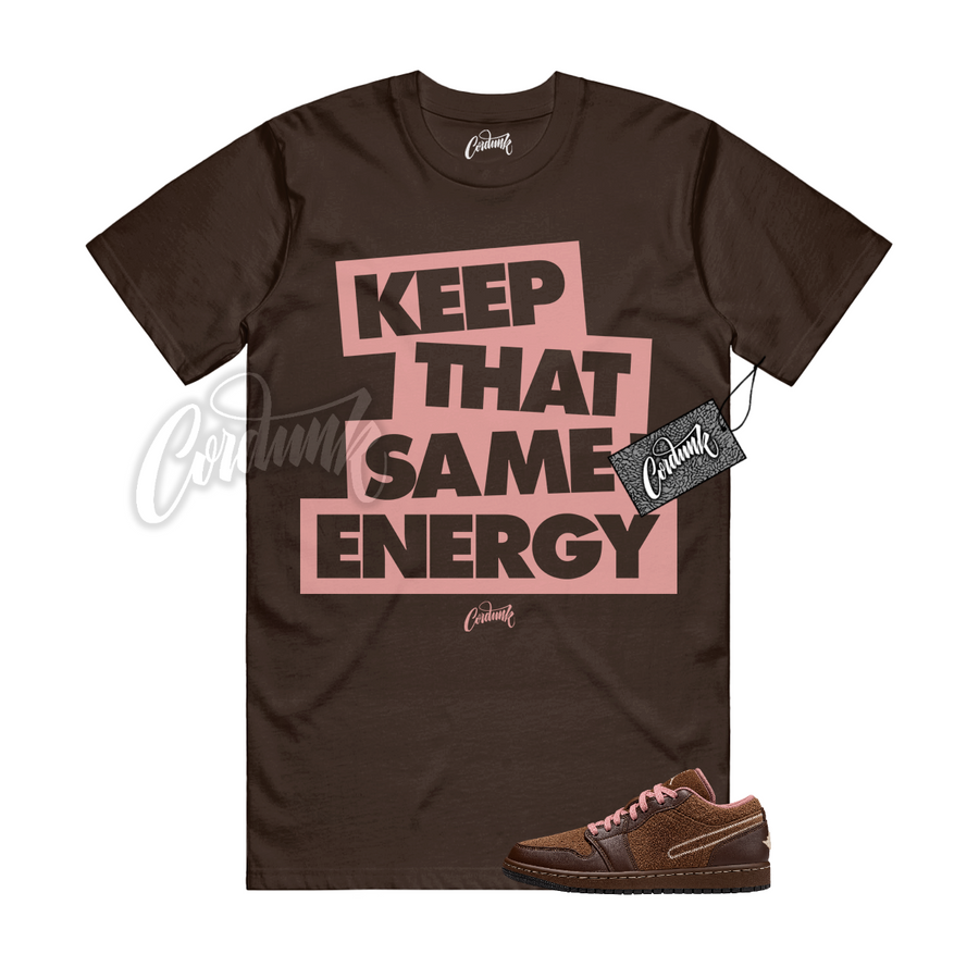 Jordan 1 Cacao Wow Matching Shirt