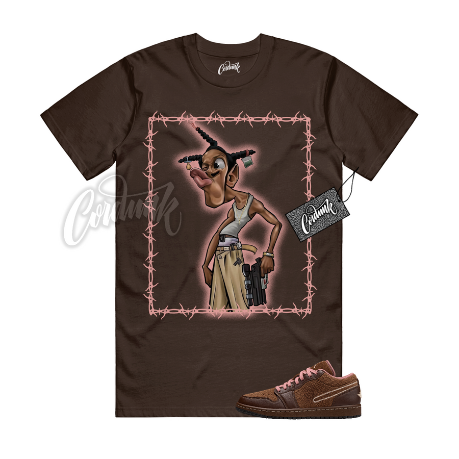 Jordan 1 Cacao Wow Matching Shirt