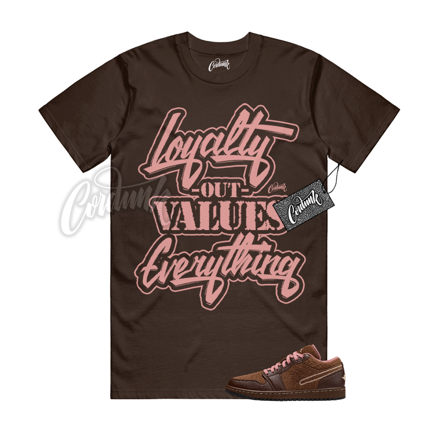 Jordan 1 Cacao Wow Matching Shirt