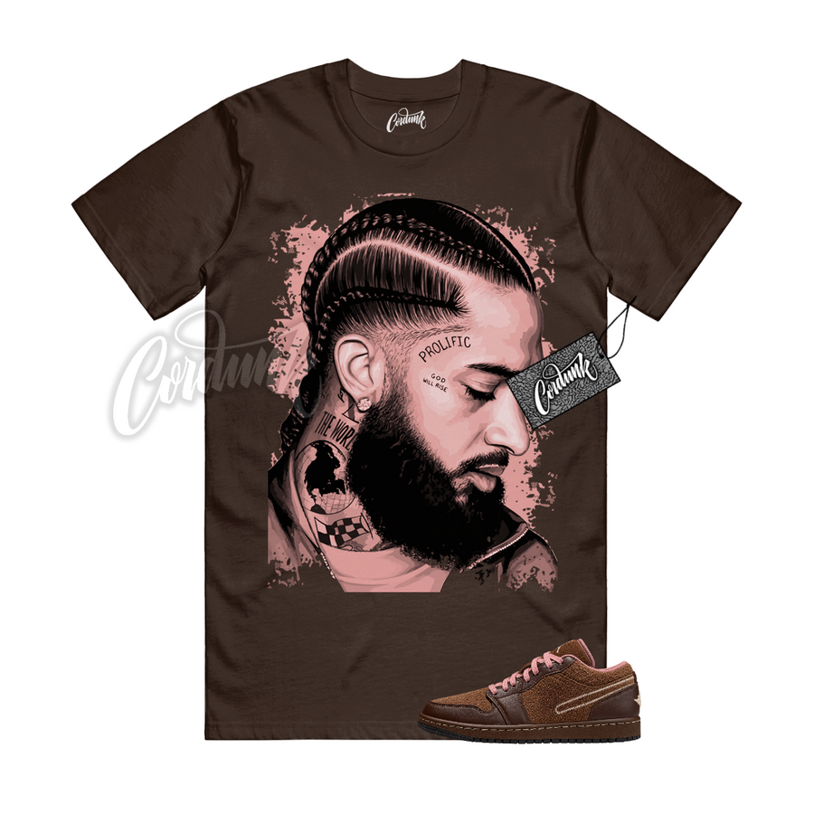 Jordan 1 Cacao Wow Matching Shirt