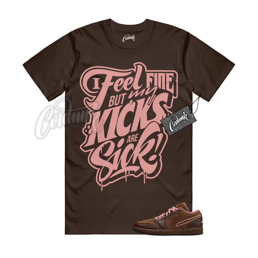 Jordan 1 Cacao Wow Matching Shirt