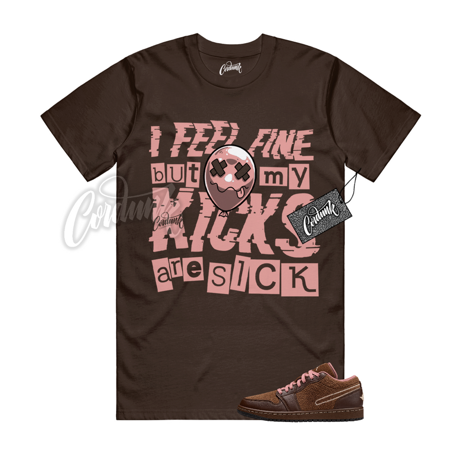 Jordan 1 Cacao Wow Matching Shirt