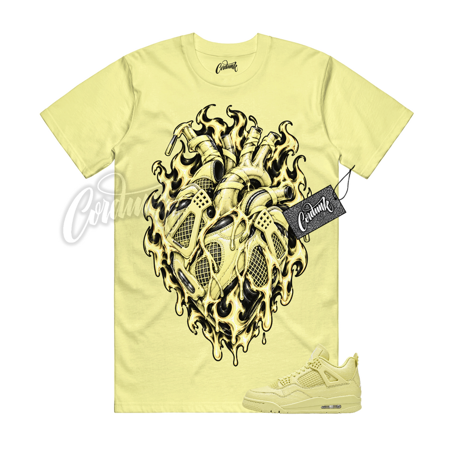Jordan 4 Lemonade HEART