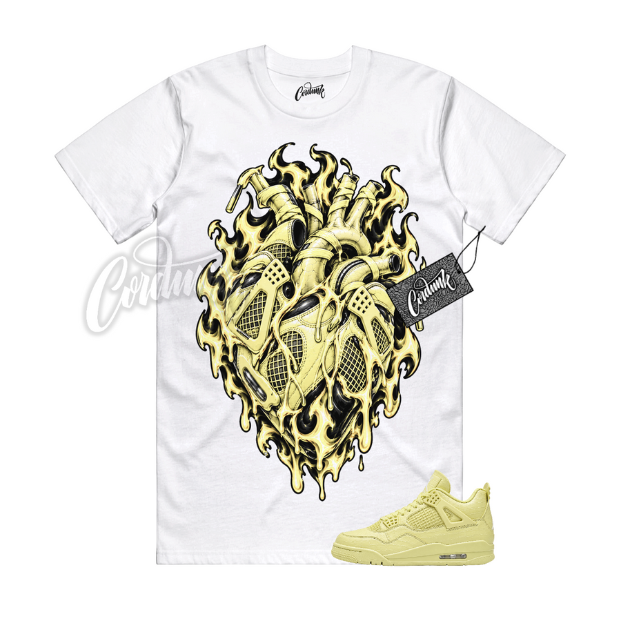 Jordan 4 Lemonade HEART
