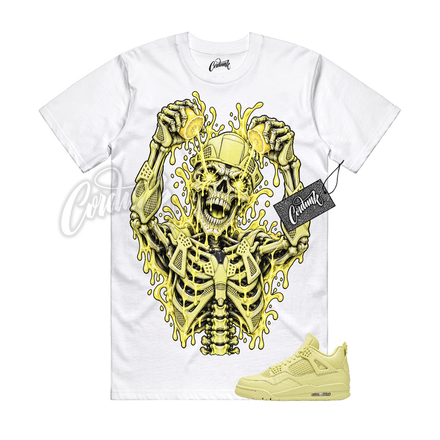 Jordan 4 Lemonade SKELETON