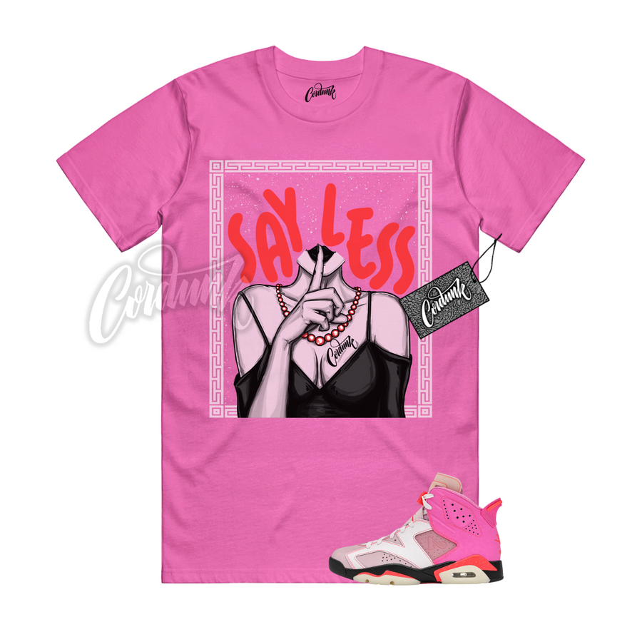 Jordan 6 Awake NY Playful Pink SAYLESS BLK3
