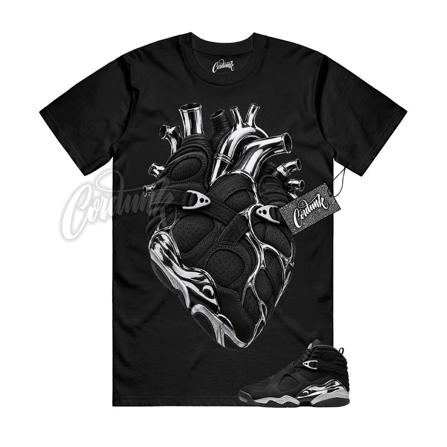 Jordan 8 Chrome HEART