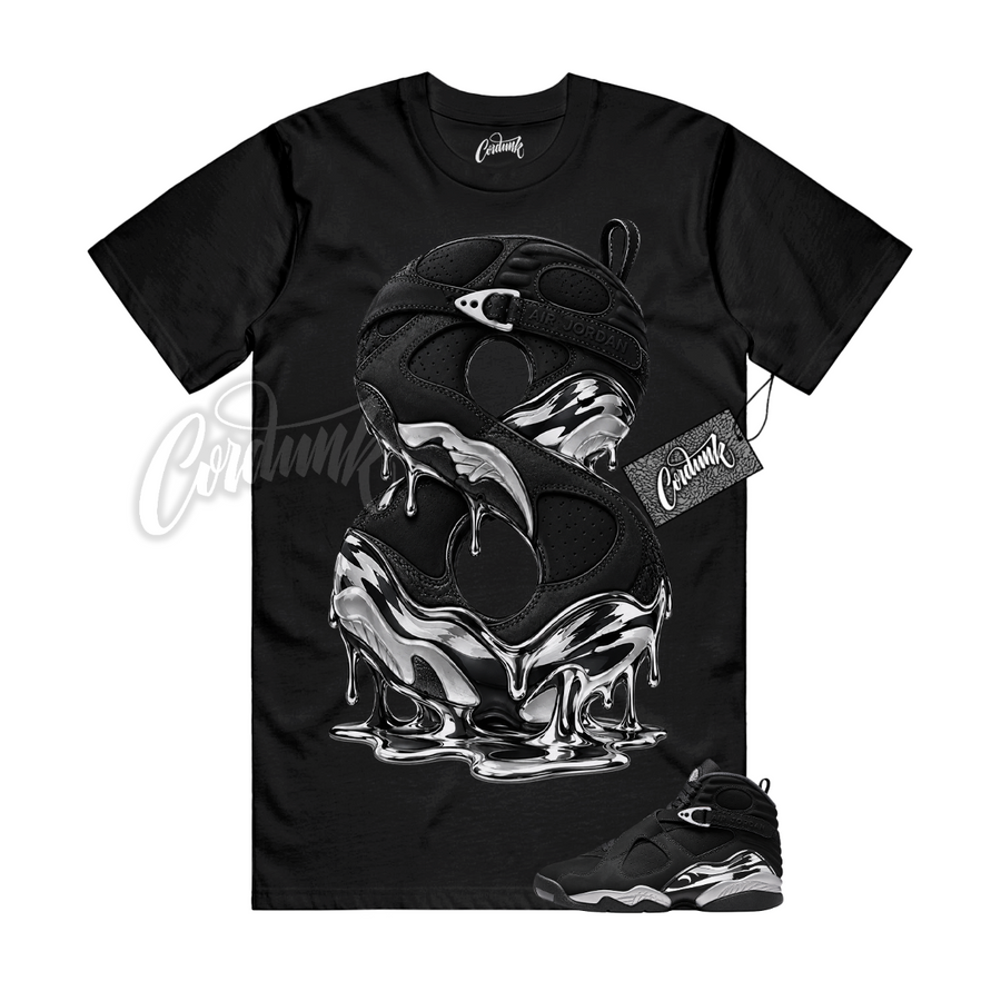 Jordan 8 Chrome MELTED
