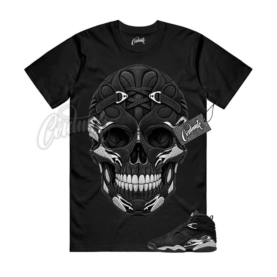 Jordan 8 Chrome SKULL