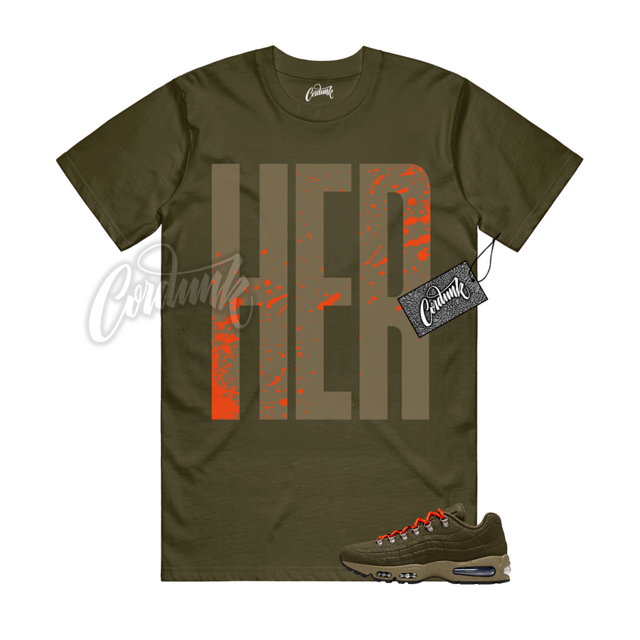 Nike Air Max 95 Medium Olive Sequoia HERTALL
