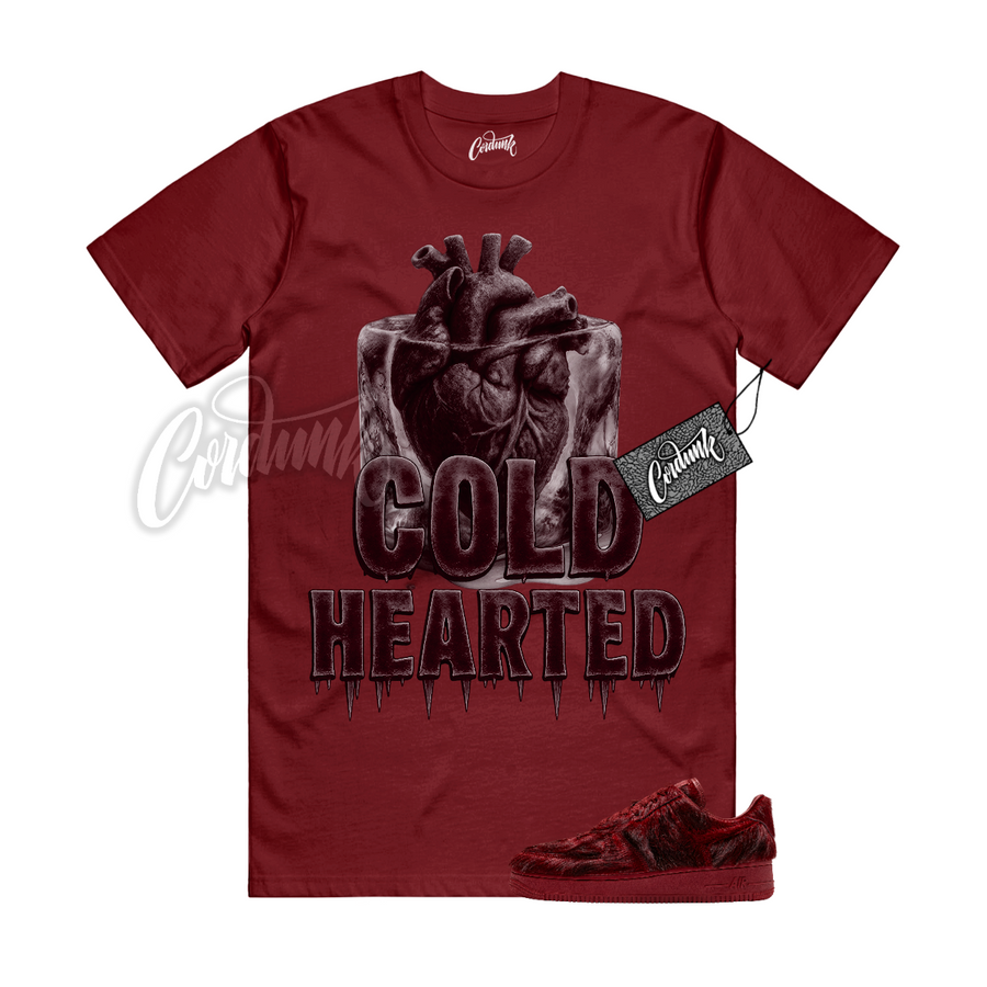 Nike Air Force 1 Pony Hair Team Red COLD