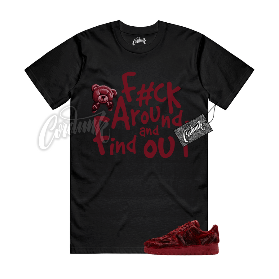 Nike Air Force 1 Pony Hair Team Red FCK