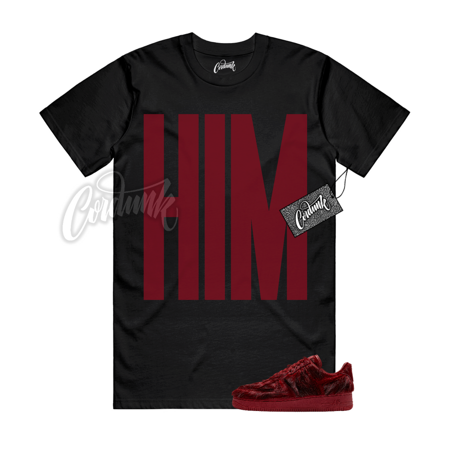 Nike Air Force 1 Pony Hair Team Red HIMTALL