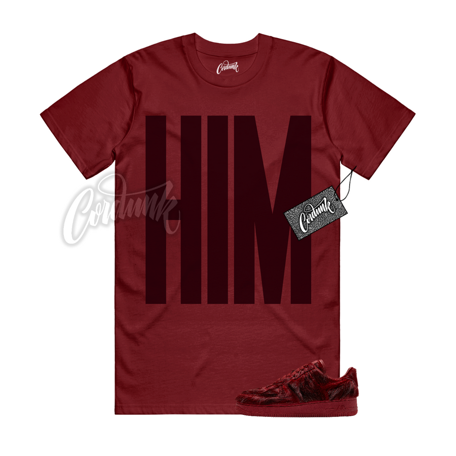 Nike Air Force 1 Pony Hair Team Red HIMTALL