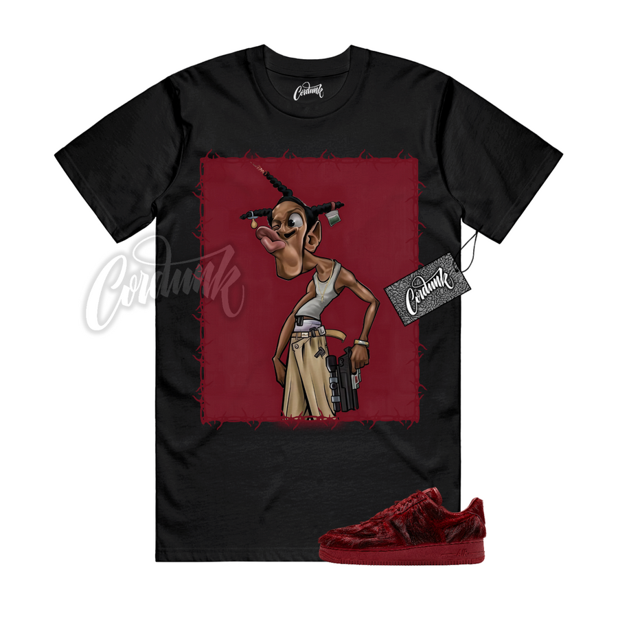 Nike Air Force 1 Pony Hair Team Red LDOG