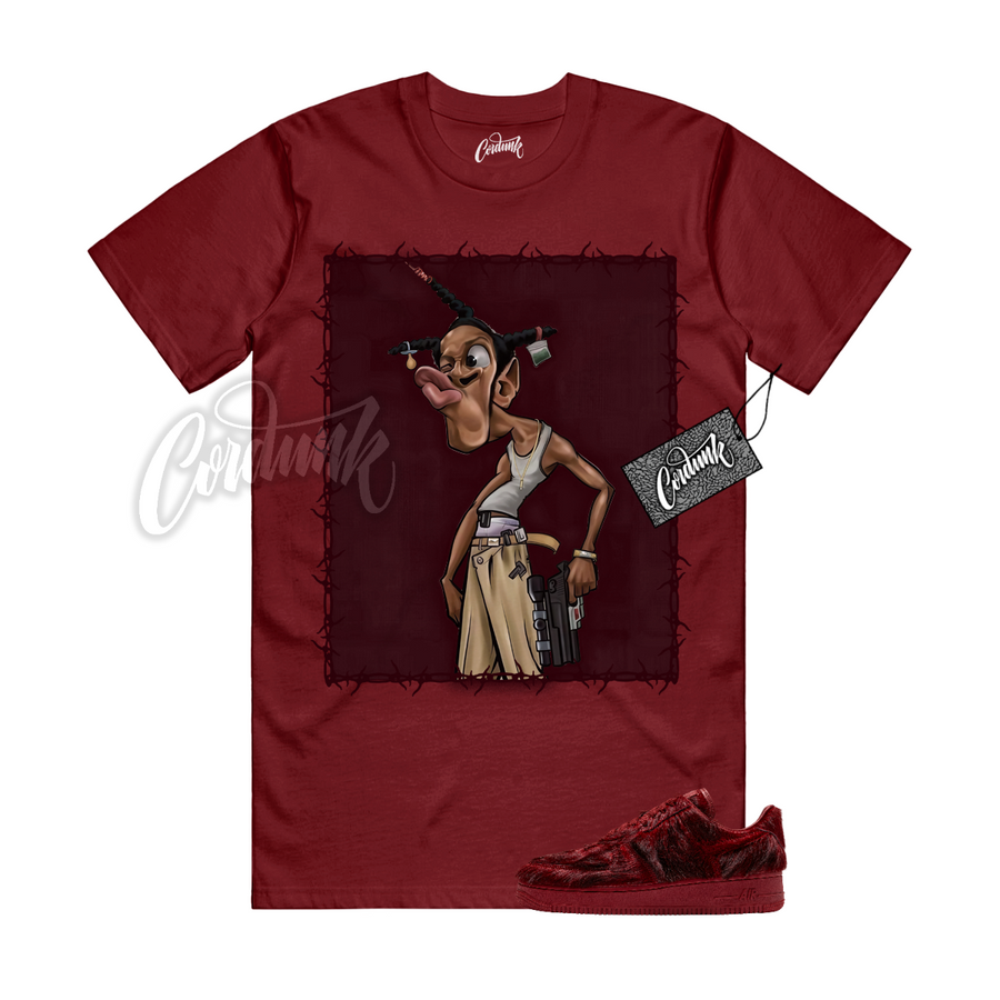 Nike Air Force 1 Pony Hair Team Red LDOG