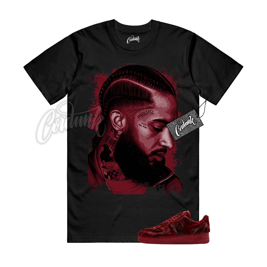 Nike Air Force 1 Pony Hair Team Red NIP2
