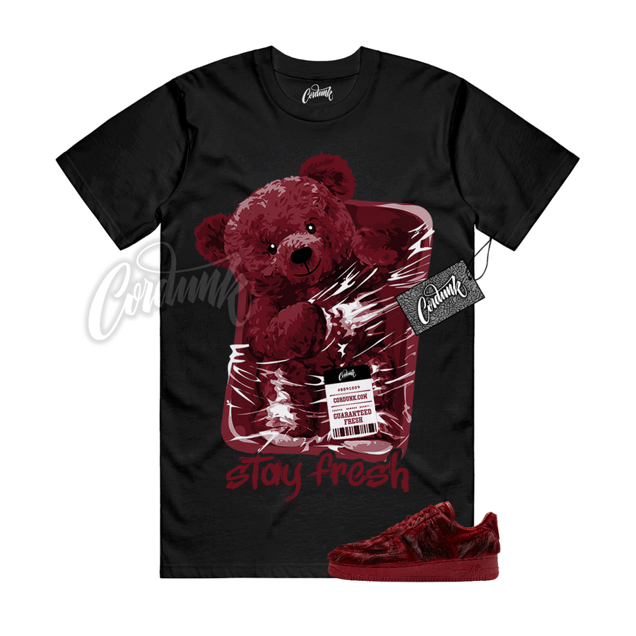Nike Air Force 1 Pony Hair Team Red STAY