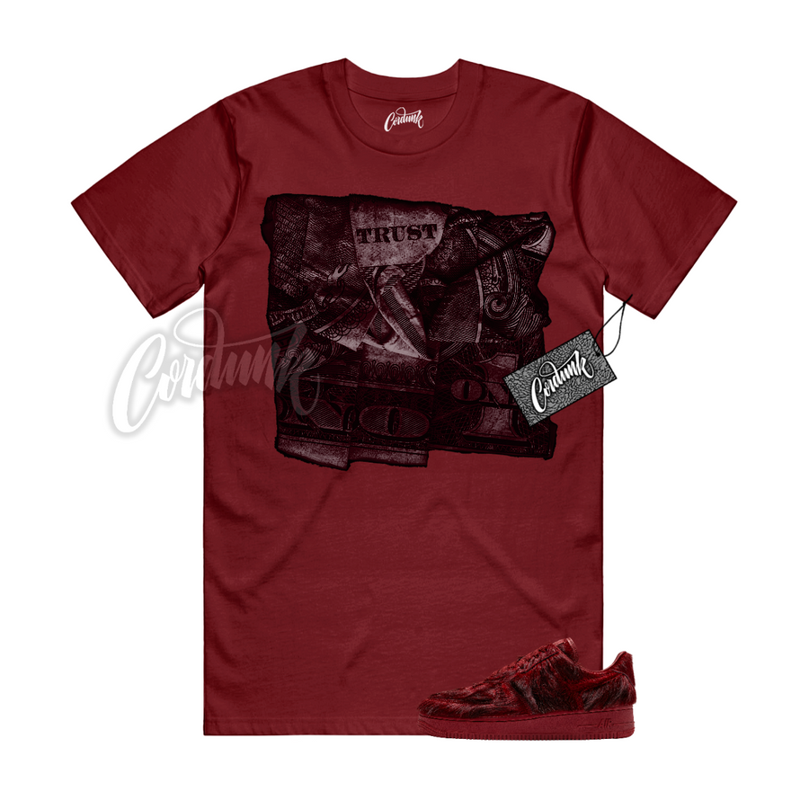 Nike Air Force 1 Pony Hair Team Red TRUST