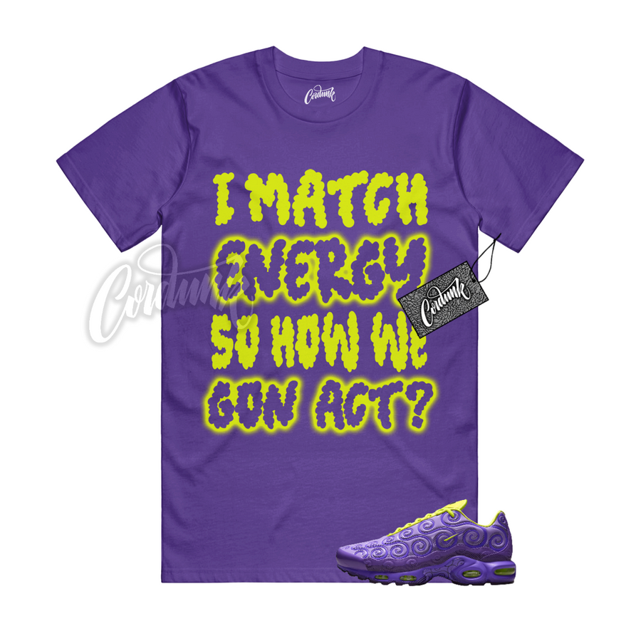 Nike Air Max Plus Gomu Gomu Purple MATCH