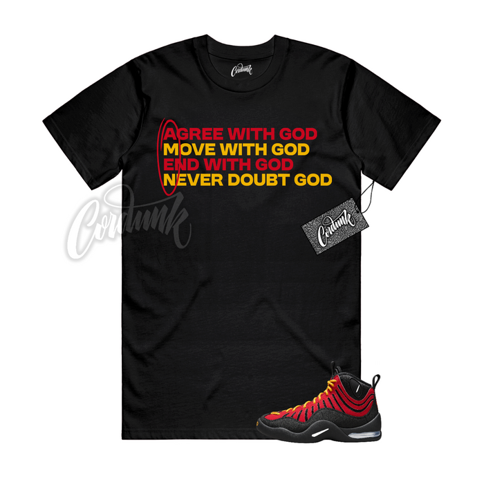 Nike Air Bakin Varsity Red AMEN