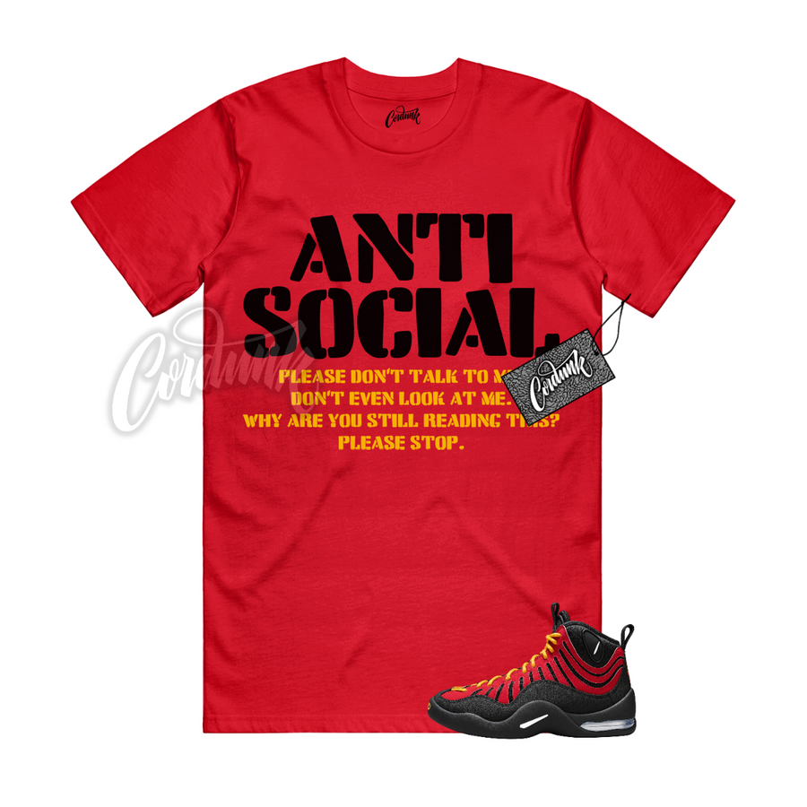 Nike Air Bakin Varsity Red AS