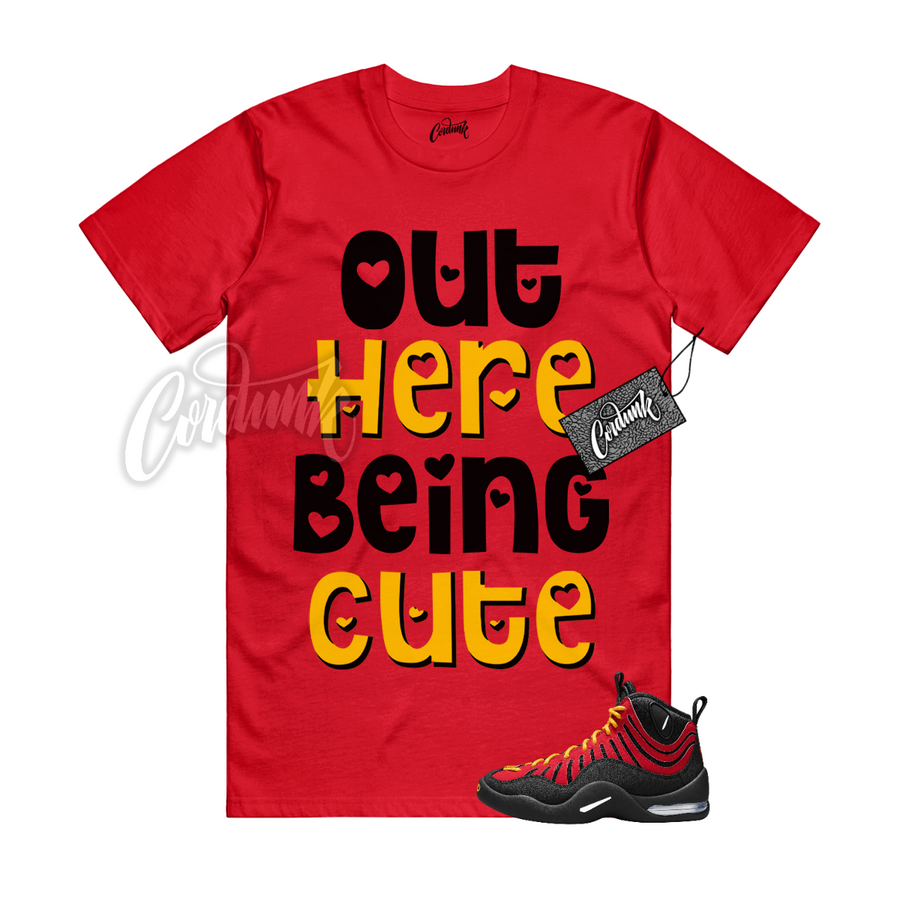 Nike Air Bakin Varsity Red CUTE