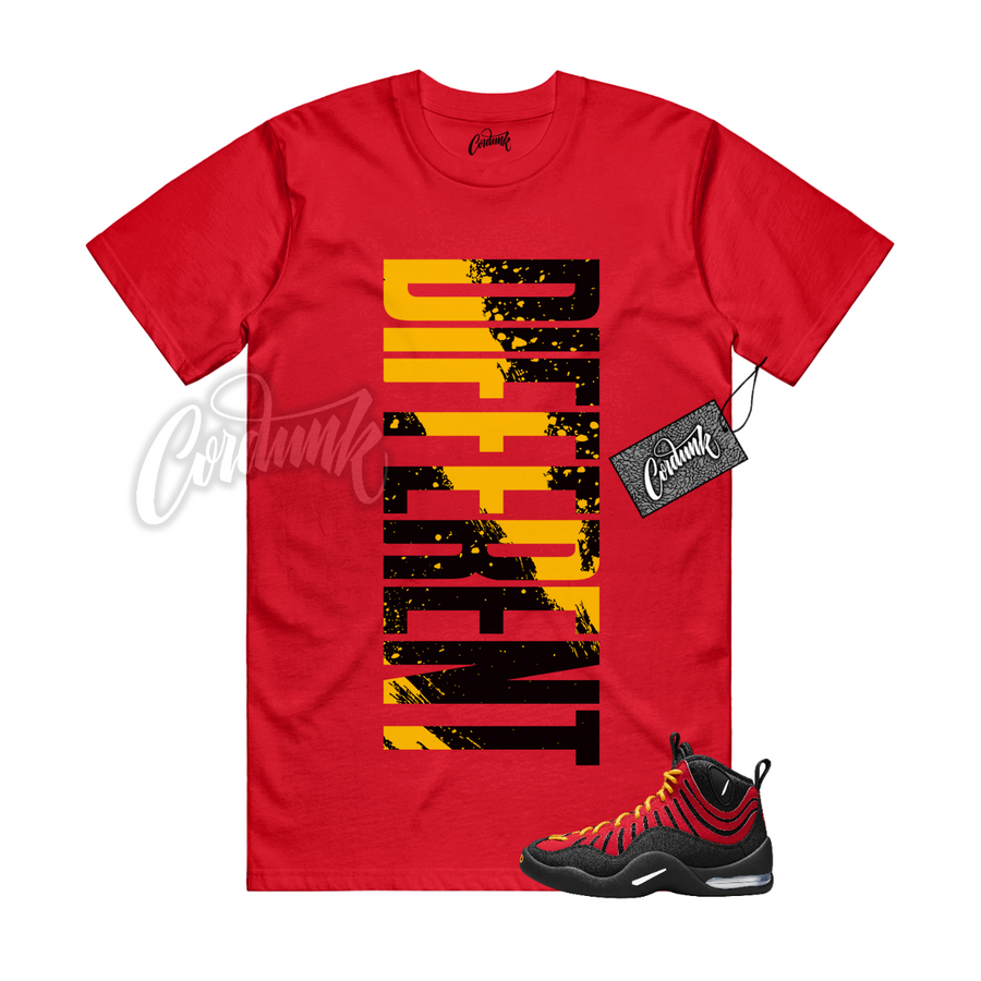 Nike Air Bakin Varsity Red DFRNT