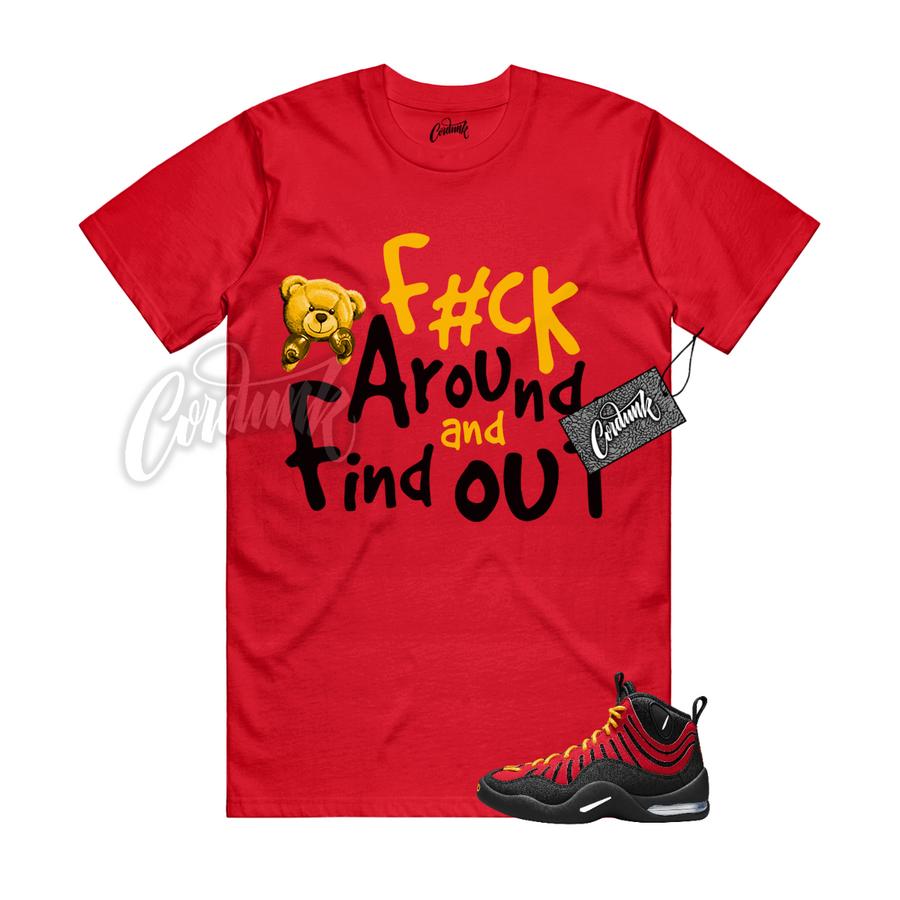 Nike Air Bakin Varsity Red FCK