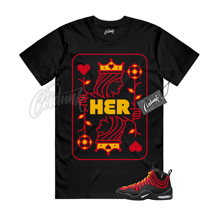 Nike Air Bakin Varsity Red HERCARD
