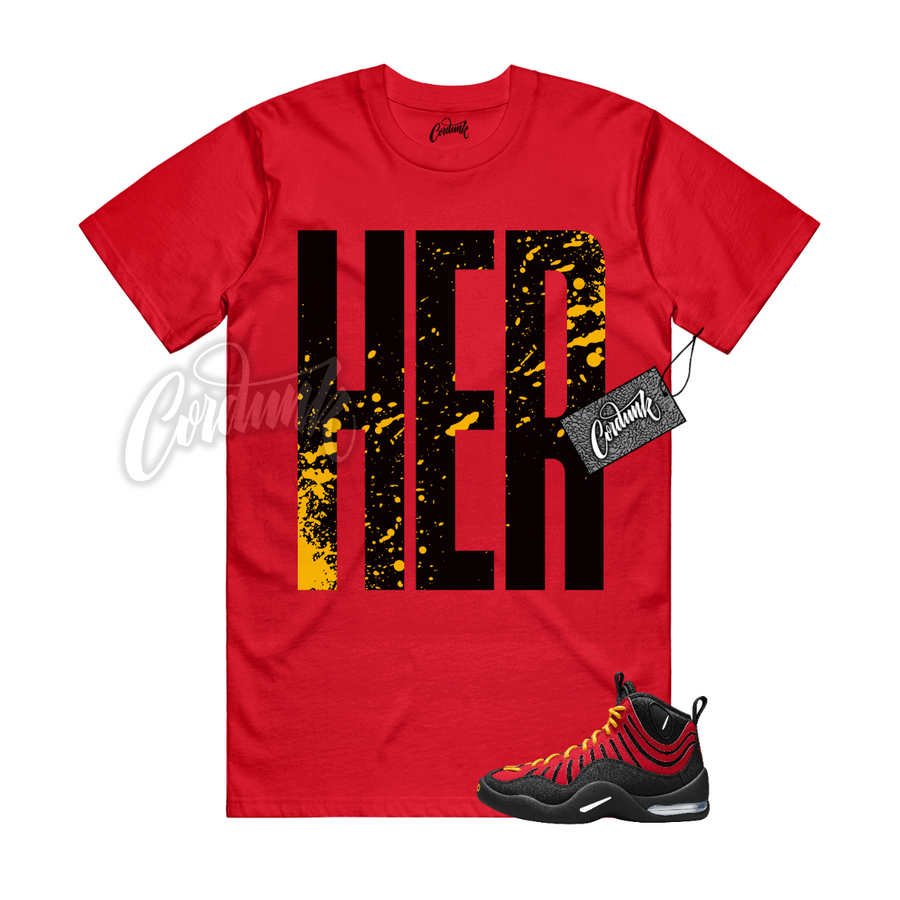 Nike Air Bakin Varsity Red HERTALL