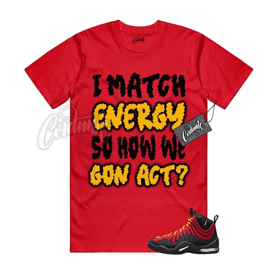 Nike Air Bakin Varsity Red MATCH