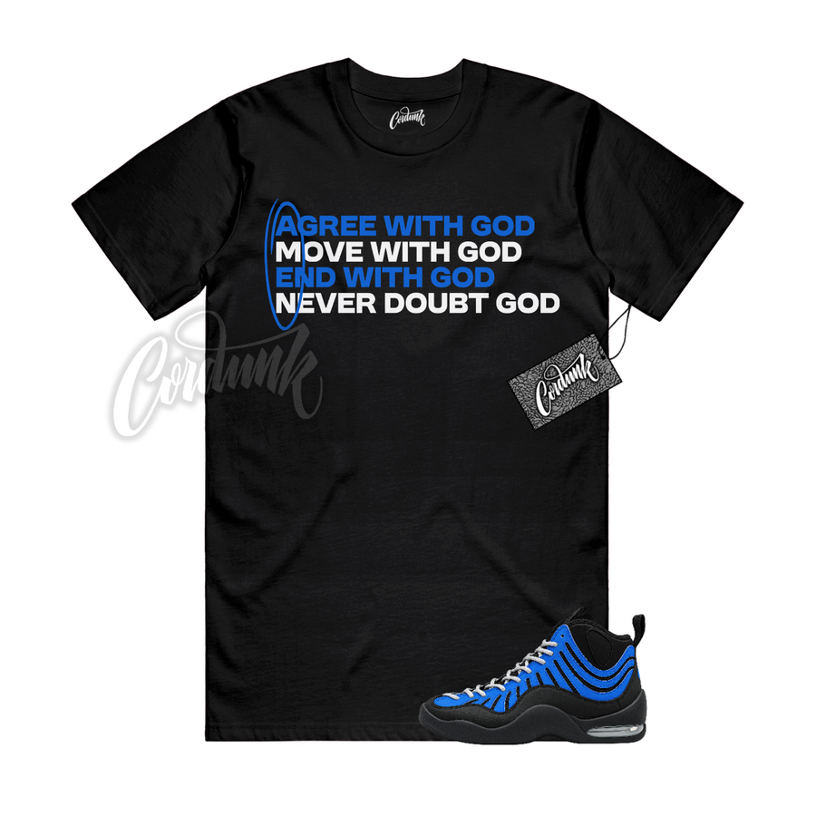 Nike Air Bakin Varsity Royal Matching Shirt
