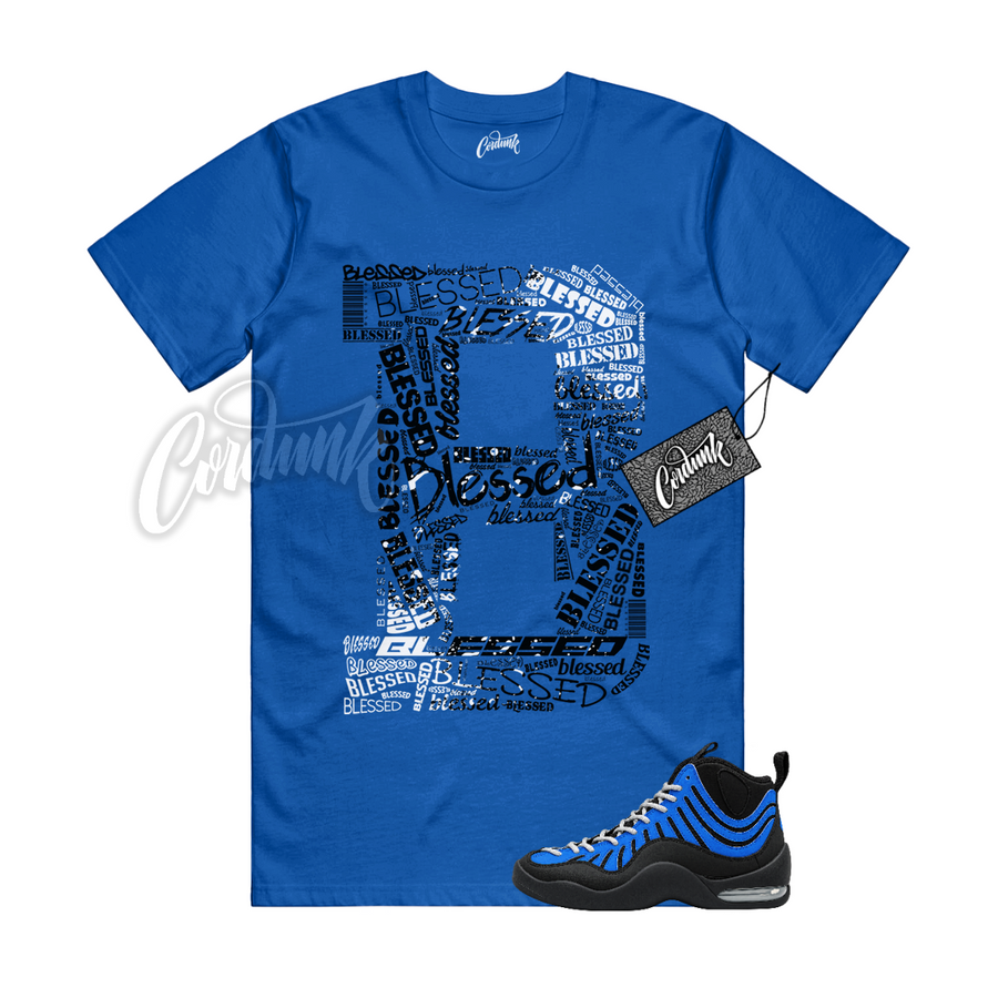 Nike Air Bakin Varsity Royal Matching Shirt