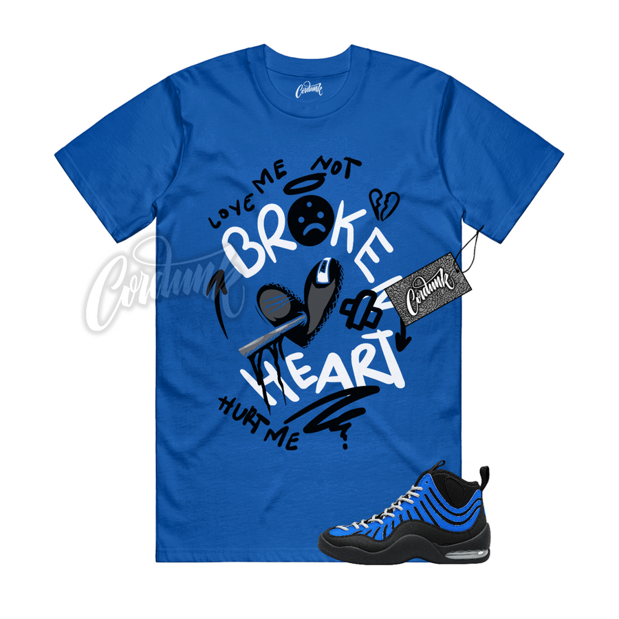 Nike Air Bakin Varsity Royal Matching Shirt