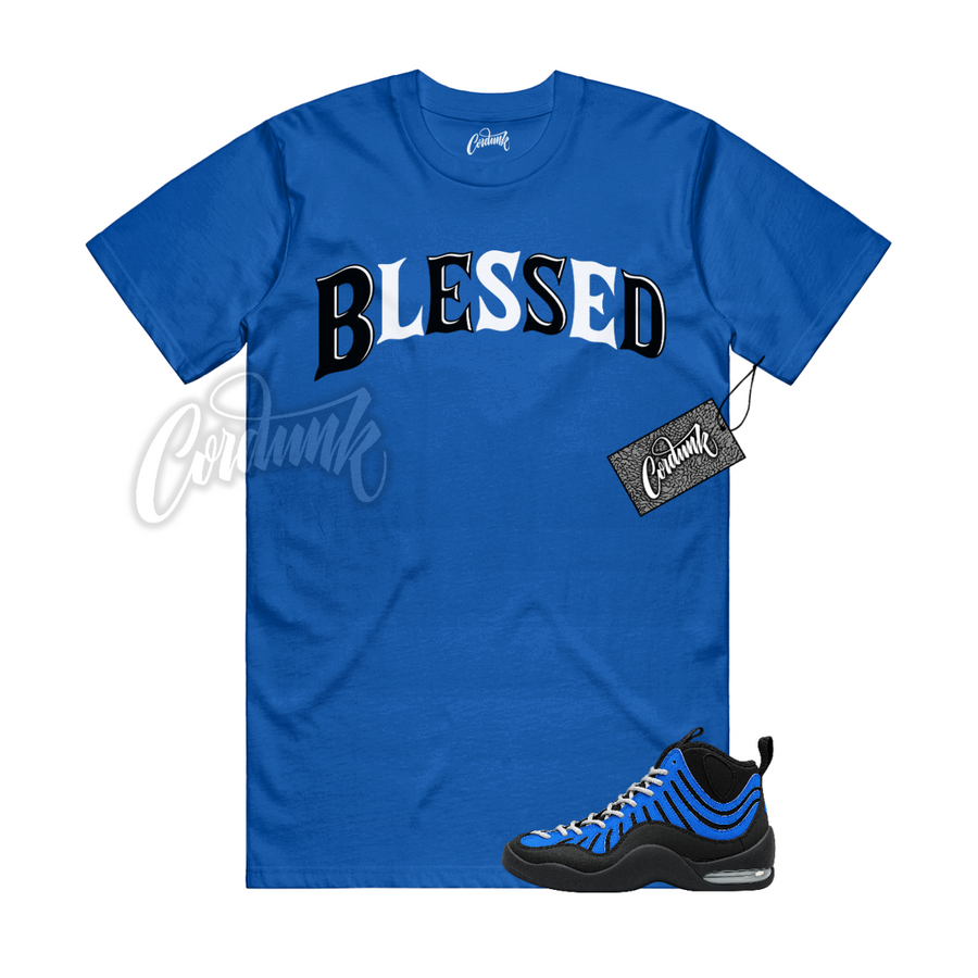 Nike Air Bakin Varsity Royal Matching Shirt