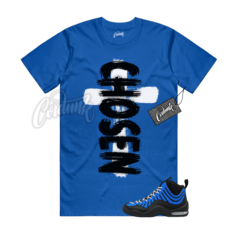 Nike Air Bakin Varsity Royal Matching Shirt