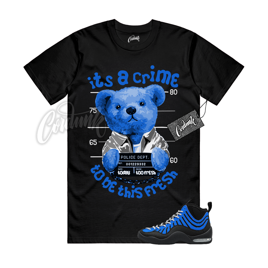 Nike Air Bakin Varsity Royal Matching Shirt