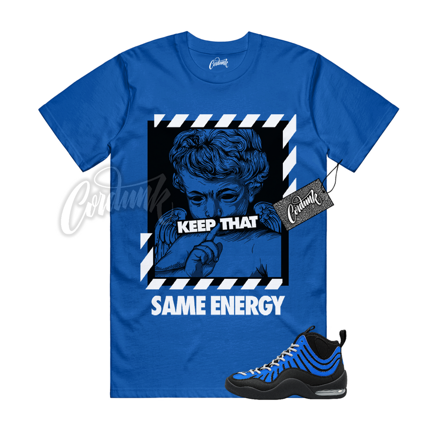 Nike Air Bakin Varsity Royal Matching Shirt