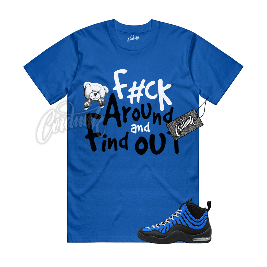 Nike Air Bakin Varsity Royal Matching Shirt