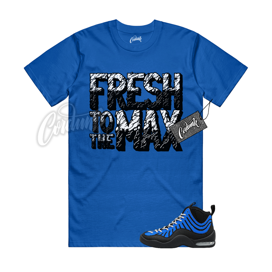 Nike Air Bakin Varsity Royal Matching Shirt