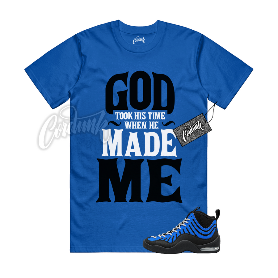 Nike Air Bakin Varsity Royal Matching Shirt