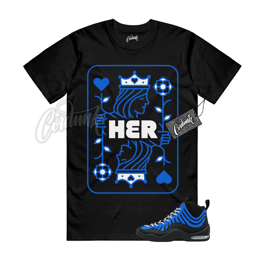 Nike Air Bakin Varsity Royal Matching Shirt