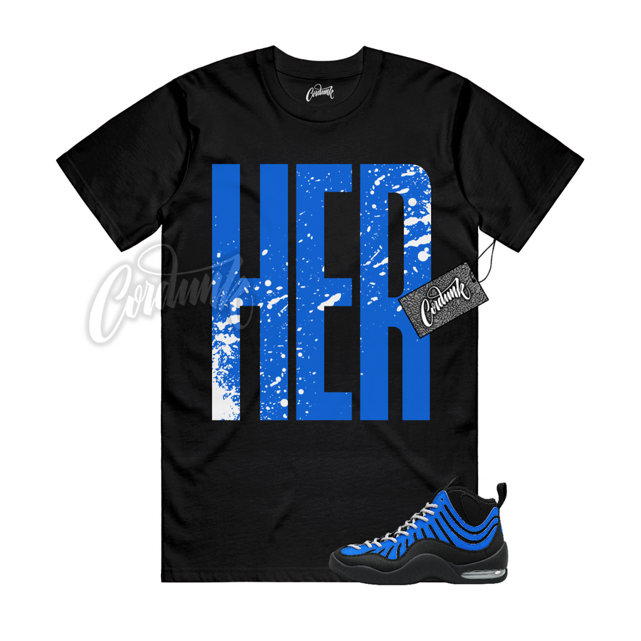 Nike Air Bakin Varsity Royal Matching Shirt