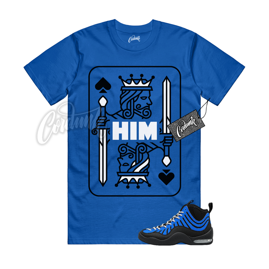 Nike Air Bakin Varsity Royal Matching Shirt