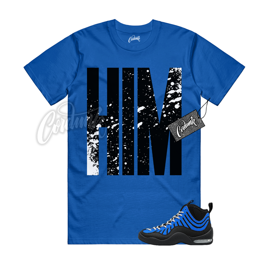 Nike Air Bakin Varsity Royal Matching Shirt