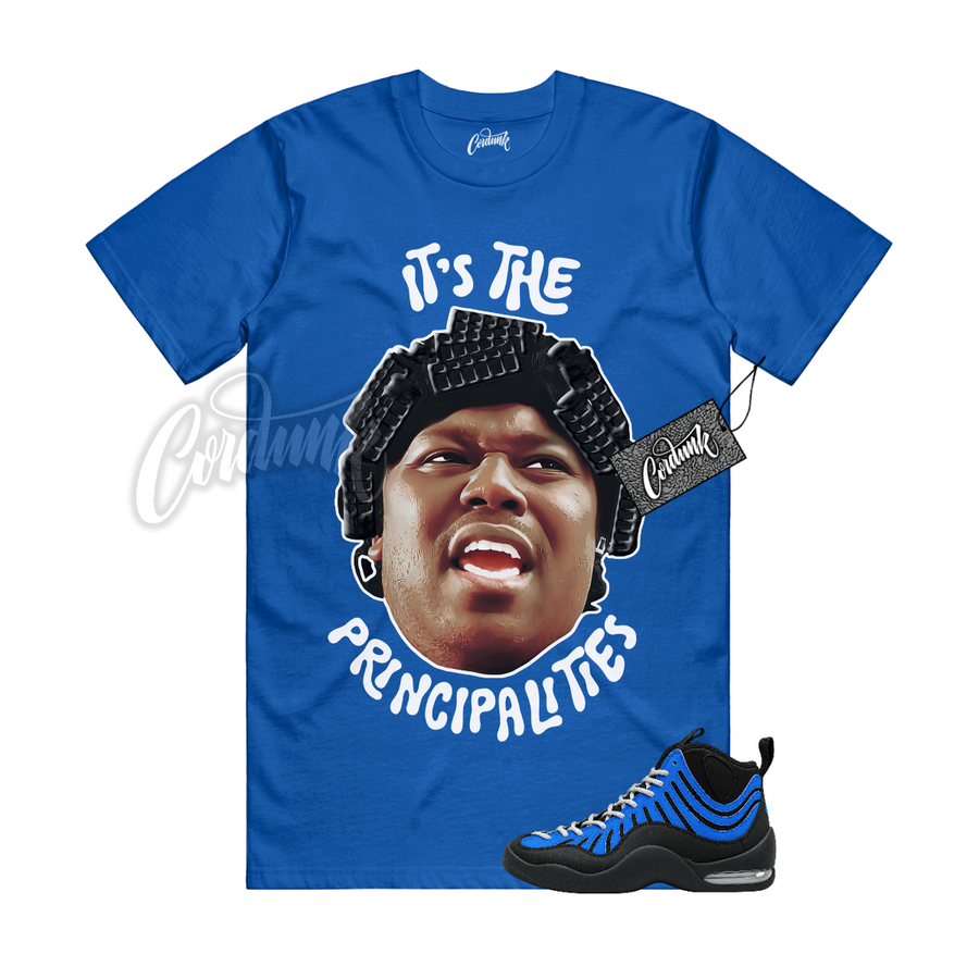 Nike Air Bakin Varsity Royal Matching Shirt