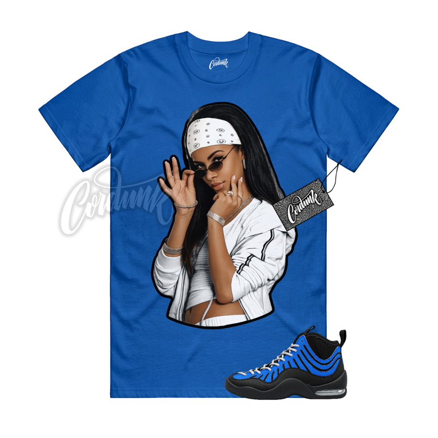 Nike Air Bakin Varsity Royal Matching Shirt